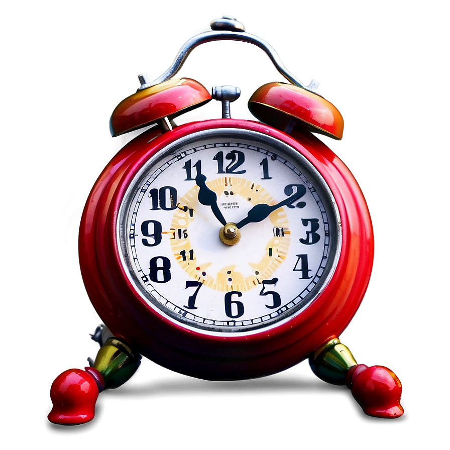 Decorative Alarm Clock Png 8