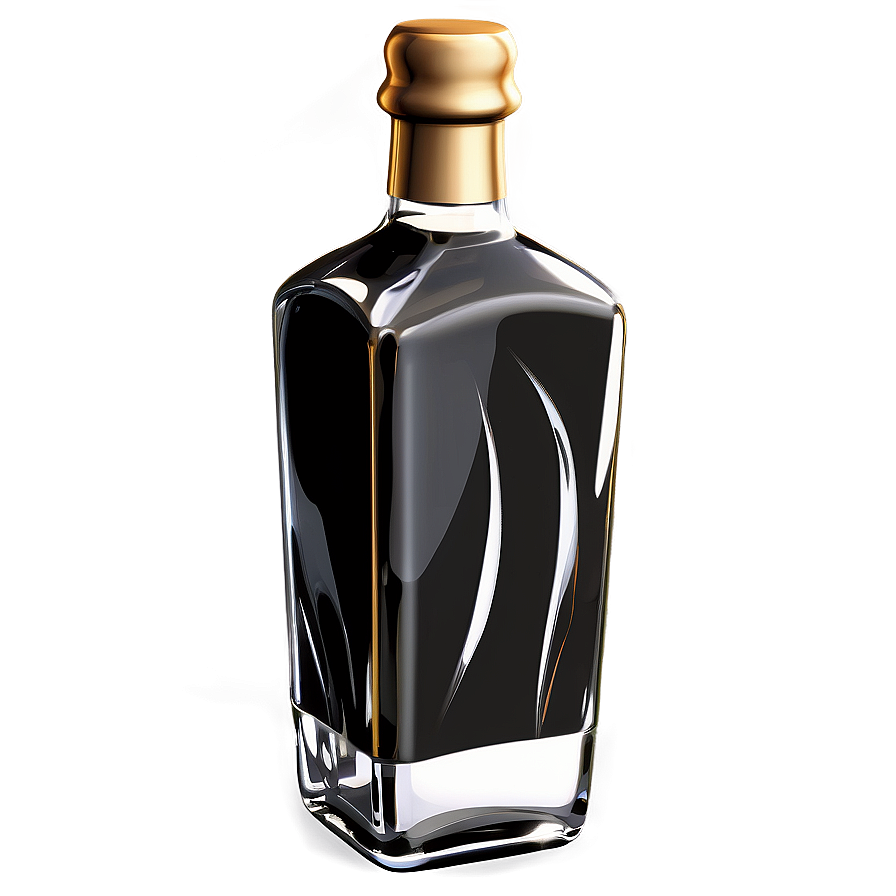 Decorative Alcohol Bottle Png Qch24