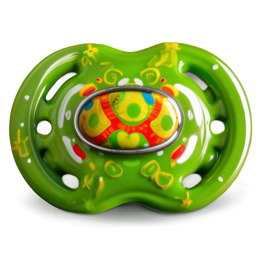 Decorative Baby Pacifier Png 11