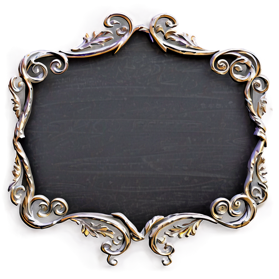 Decorative Chalkboard Png 05232024