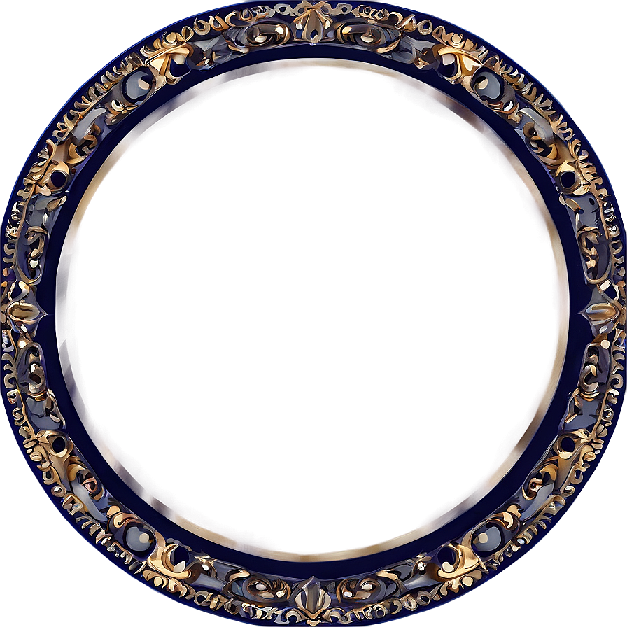 Decorative Circle Frame Png Ule