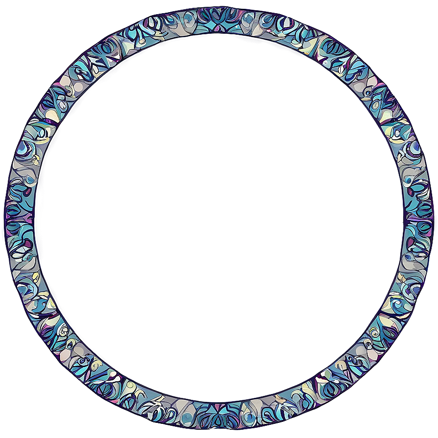 Decorative Circle Outline Png Ogl