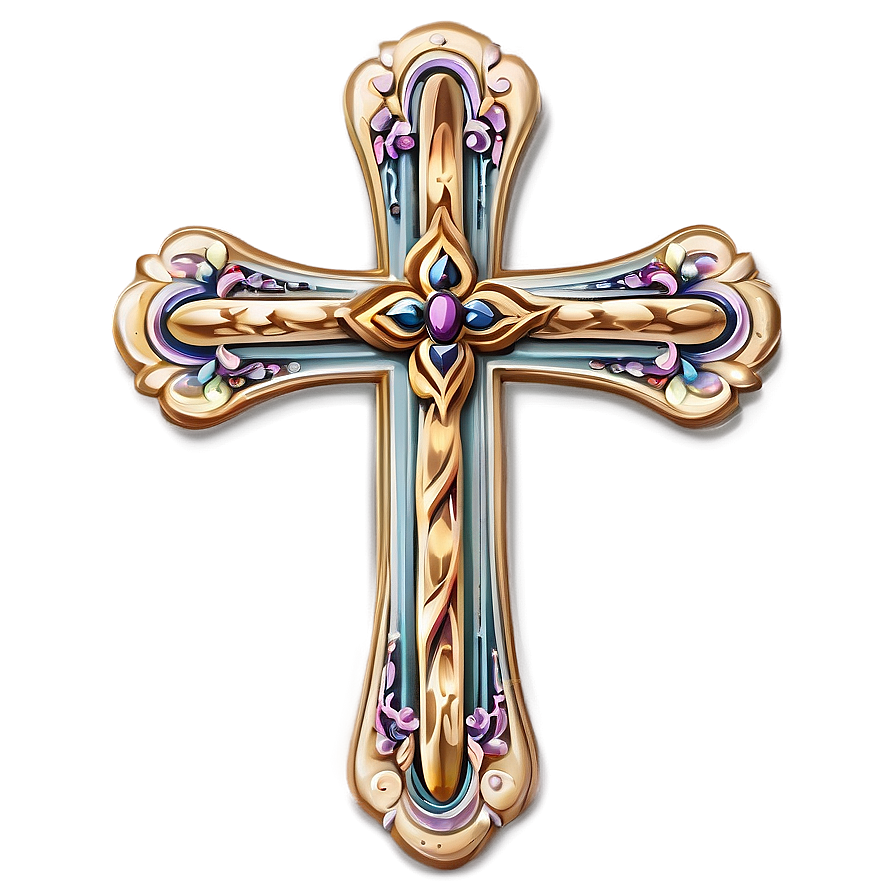 Decorative Cross Clipart Png Sny98