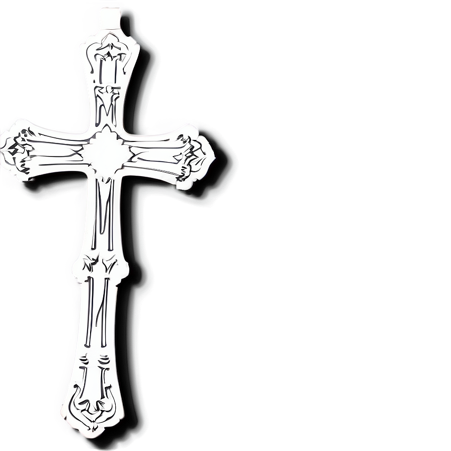 Decorative Cross Clipart Png Tsl28