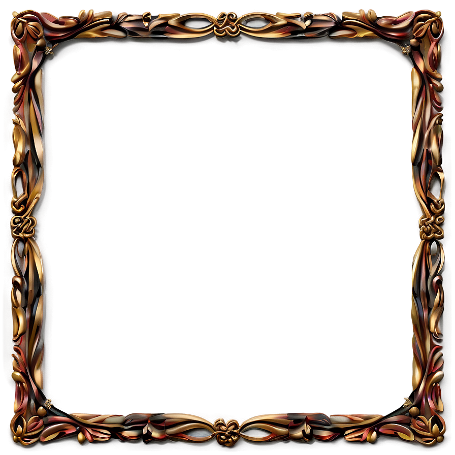 Decorative Frame Design Png 06262024