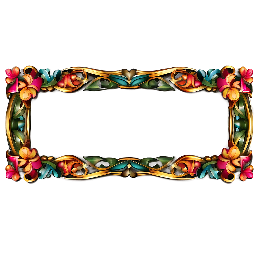 Decorative Frame Design Png 78