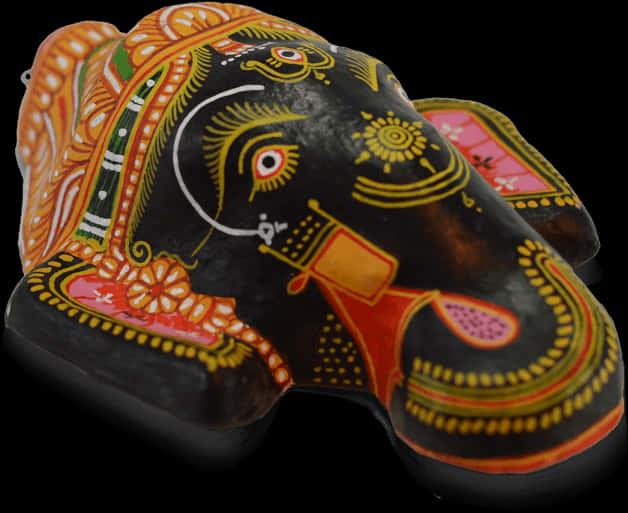 Decorative Ganpati Elephant Head Art