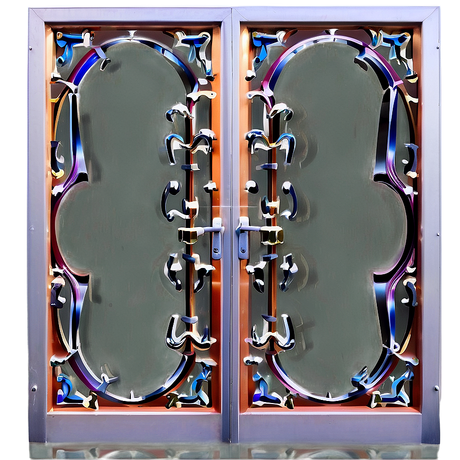 Decorative Glass Door Png 57