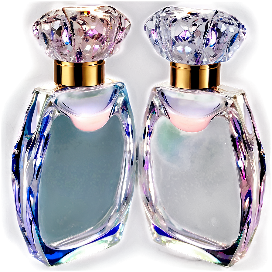 Decorative Glass Perfume Bottle Png Pbk35