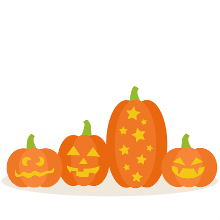 Decorative Halloween Pumpkins Vector