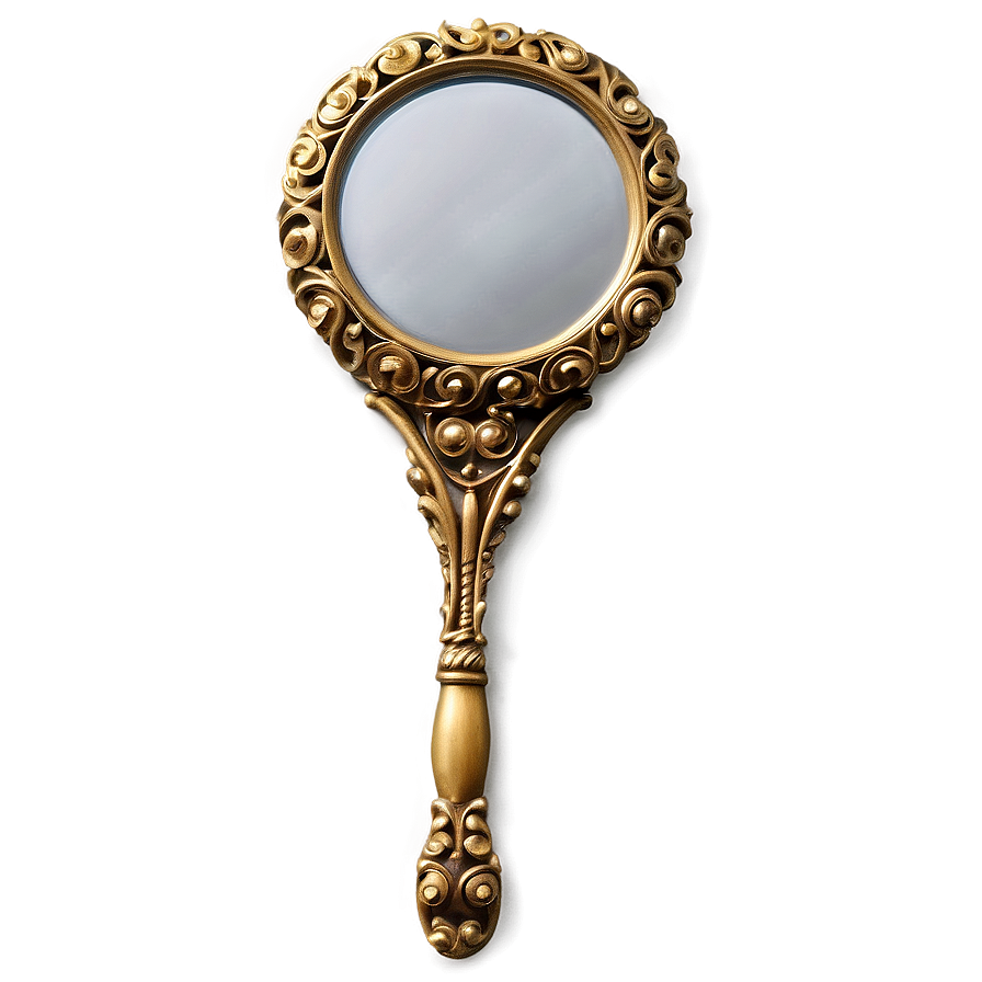 Decorative Hand Mirror PNG kwb PNG image with a transparent background, free high-resolution download