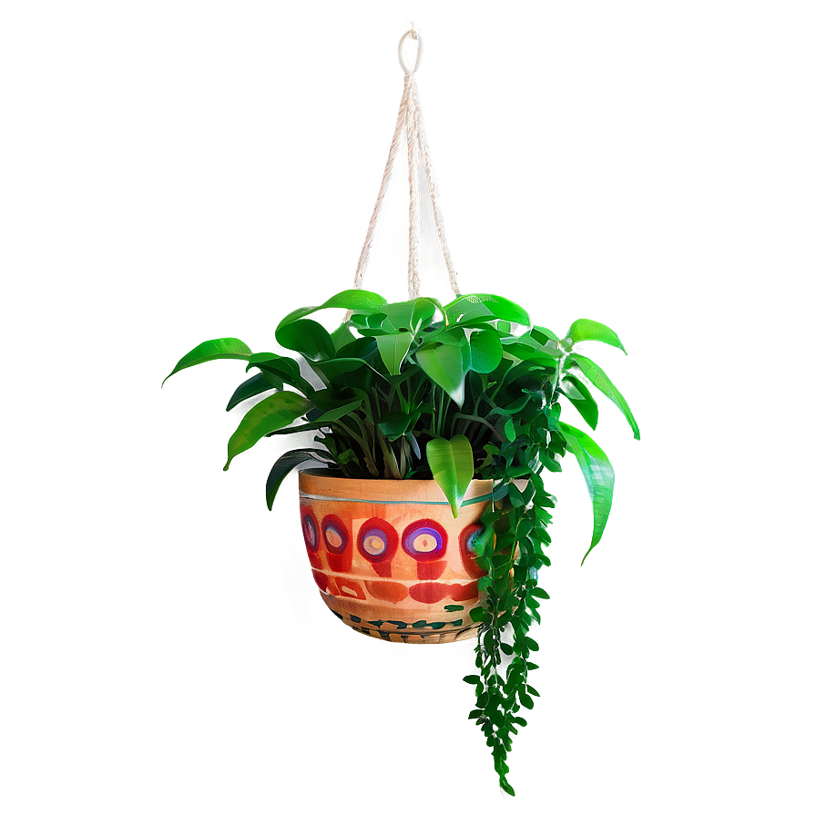 Decorative Hanging Plant Png Dwf