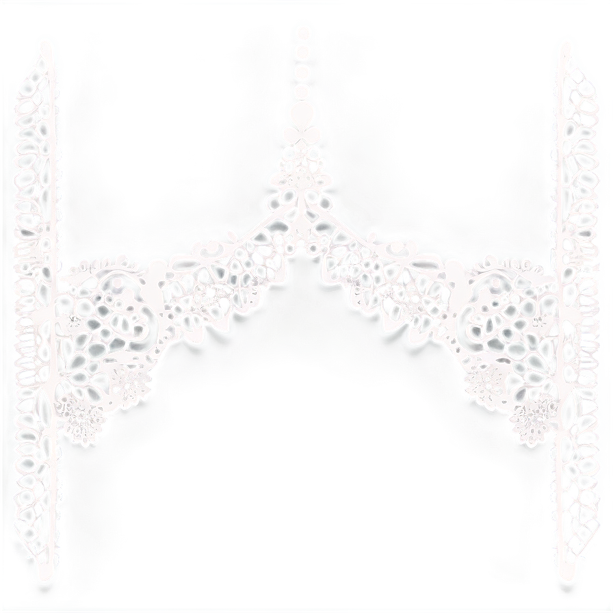 Decorative Lace Corner Png 59