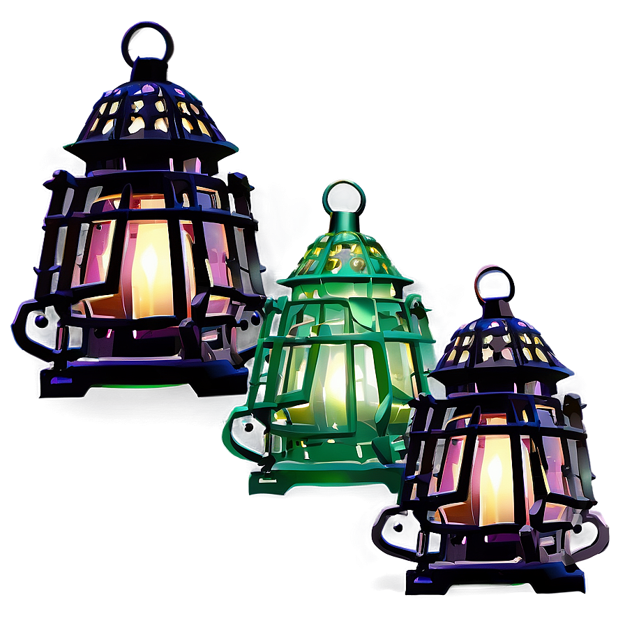 Decorative Lantern Png 20