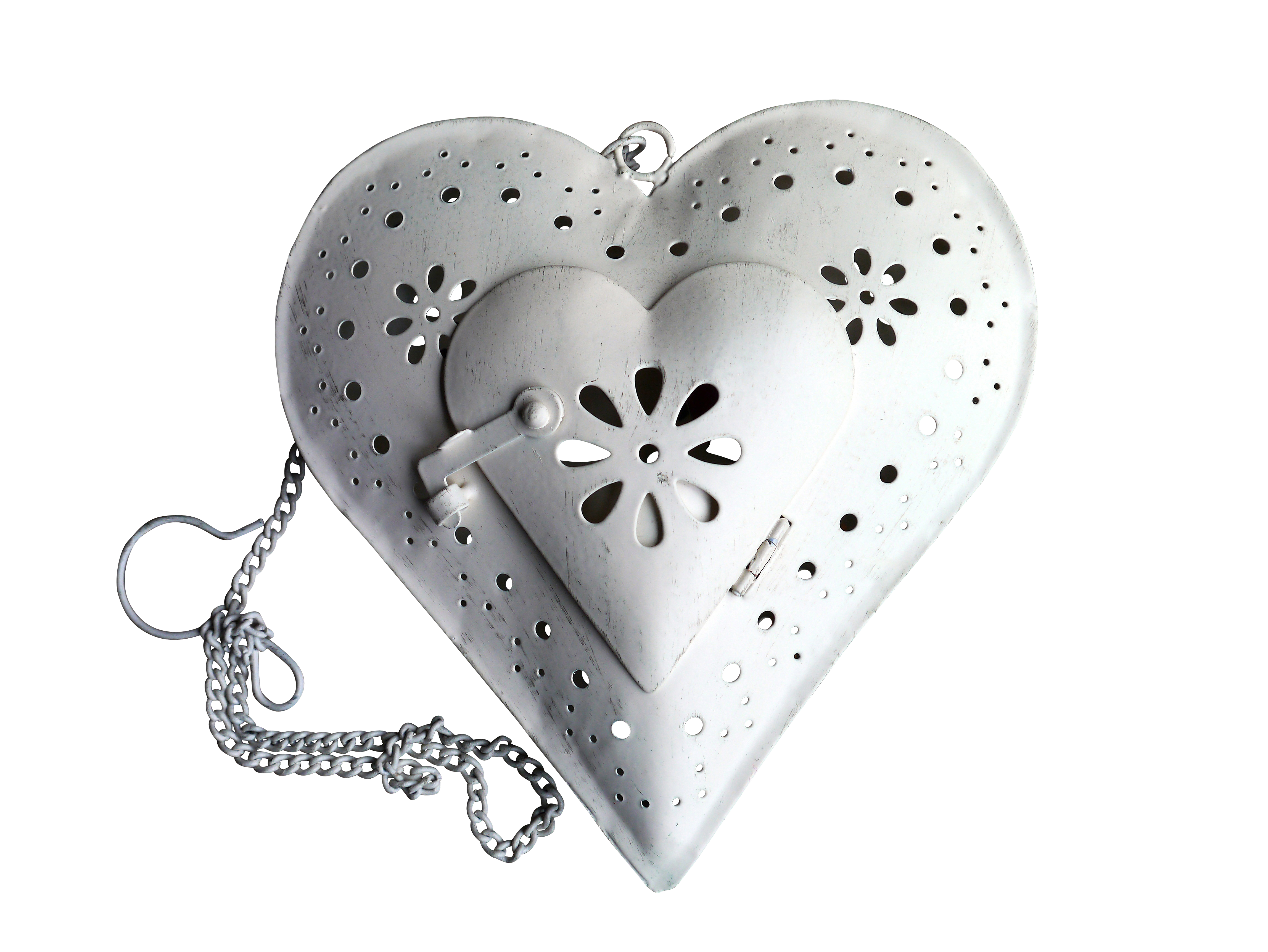 Decorative Metal Heart Pendant