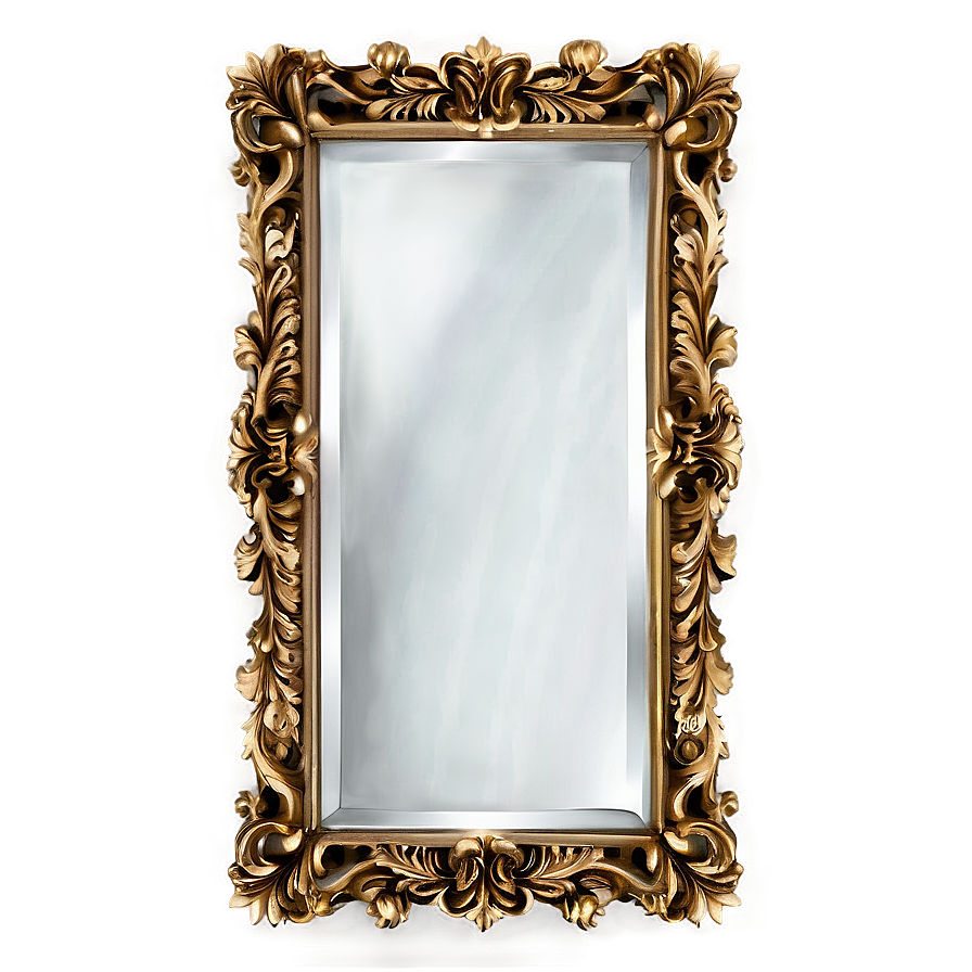 Decorative Mirror Frame Png 06212024