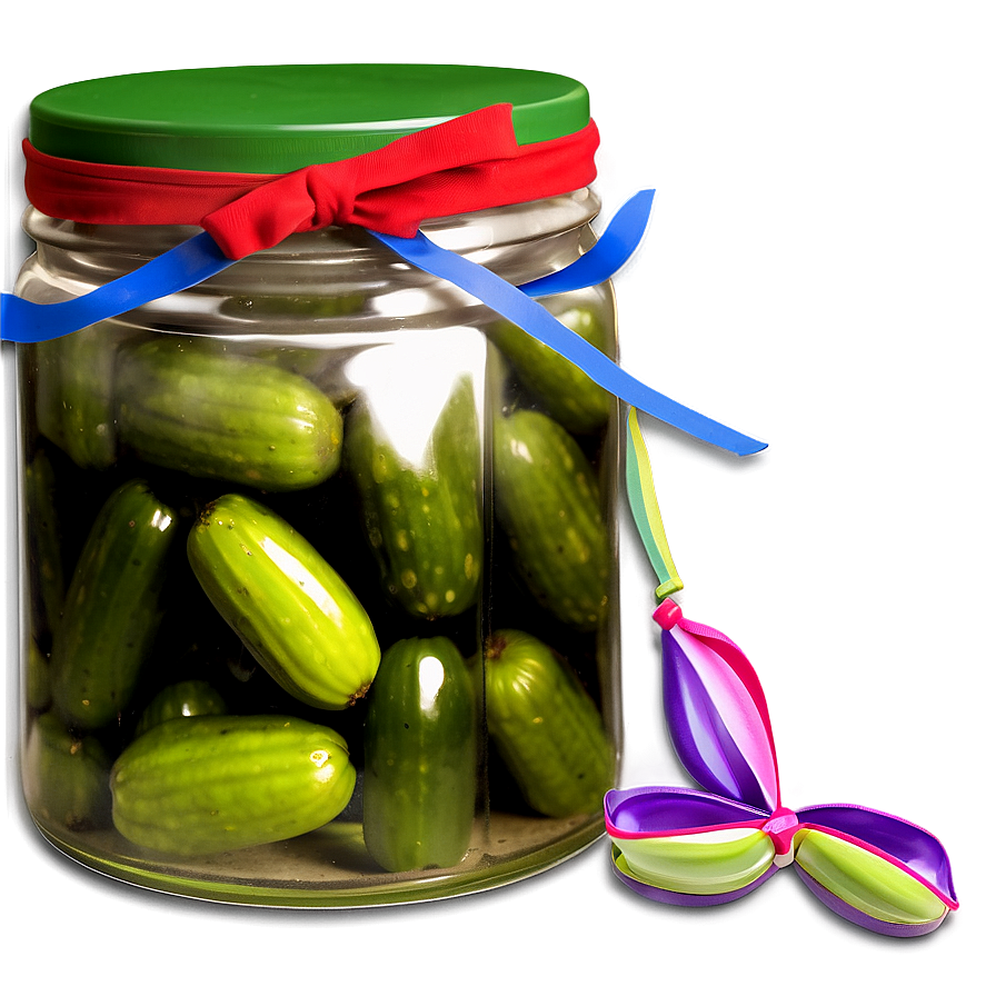 Decorative Pickle Jar Png Cjq