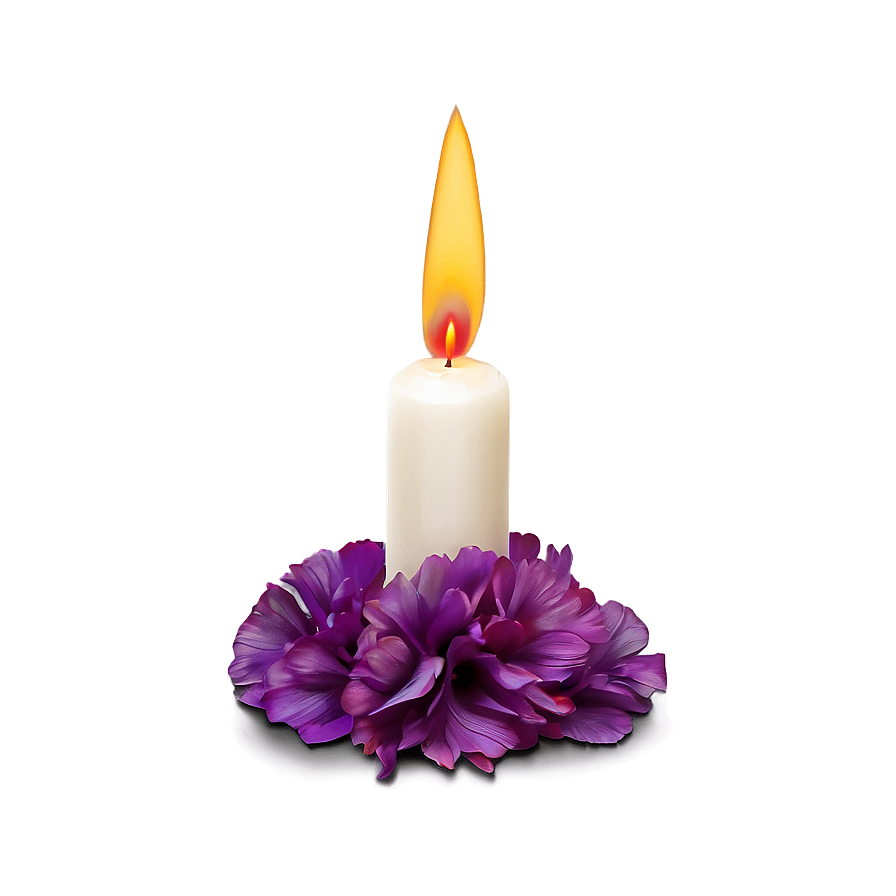 Decorative Pillar Candle PNG 05242024 PNG with transparent background