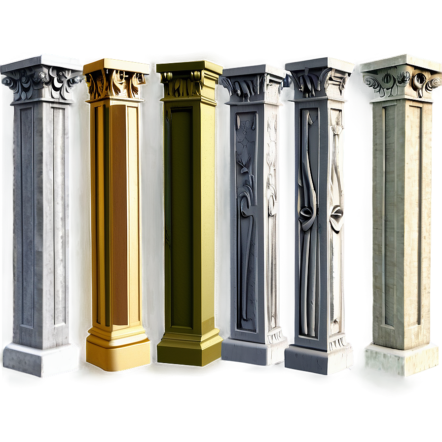Decorative Pillar PNG rnr PNG image with a transparent background, free high-resolution download