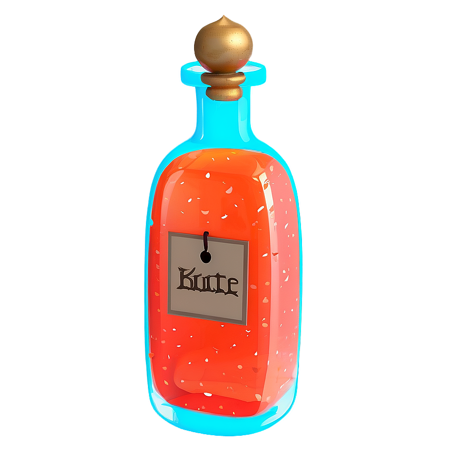 Decorative Potion Bottle Png 57