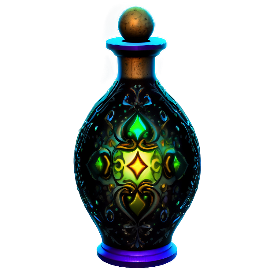 Decorative Potion Bottle Png 94