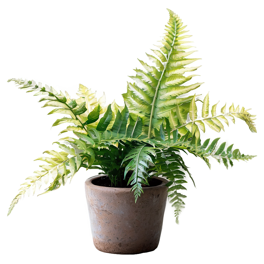 Decorative Potted Ferns PNG buu84 PNG image with a transparent background, free high-resolution download