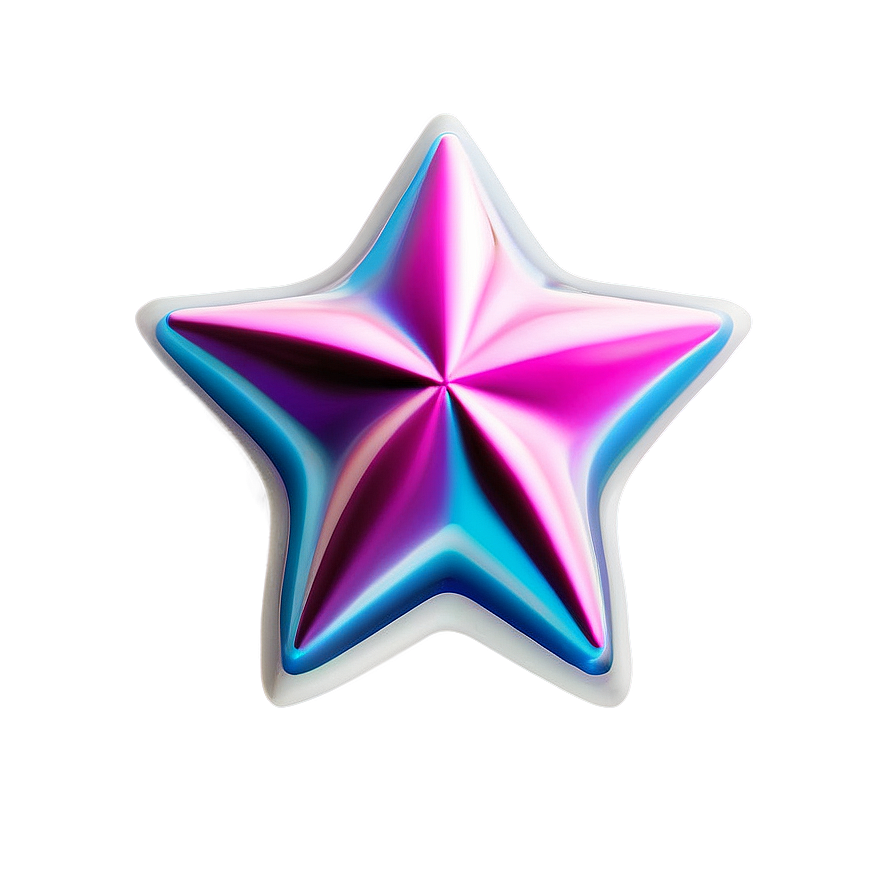 Decorative Rounded Star Png 06132024