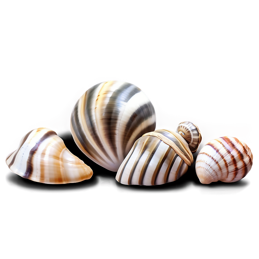 Decorative Shells Collection Png Qwx12