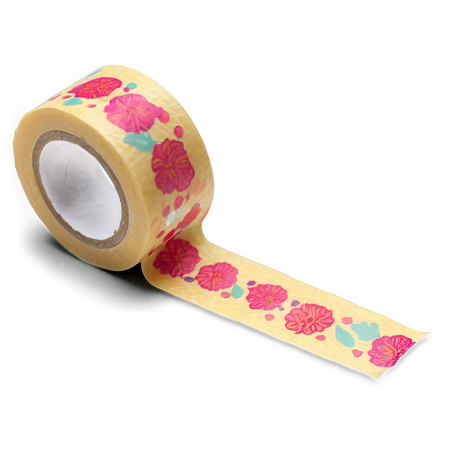 Decorative Washi Tape PNG 04292024 PNG with transparent background