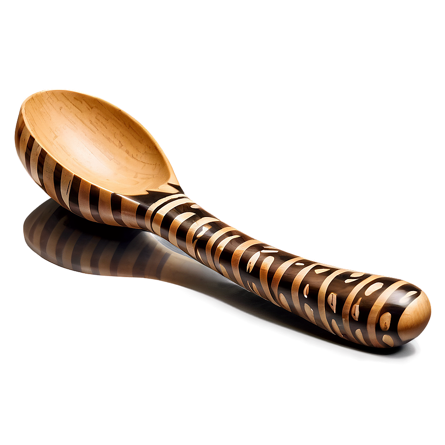 Decorative Wooden Spoon Png Xun