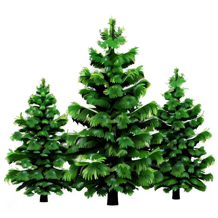 Deep Green Forest Scenery PNG xio46 PNG with transparent background