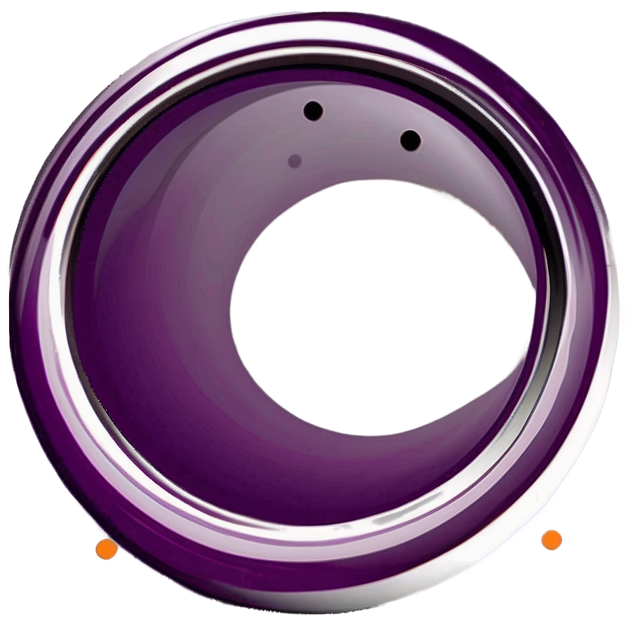 Deep Purple Circle Art Png Nhh32