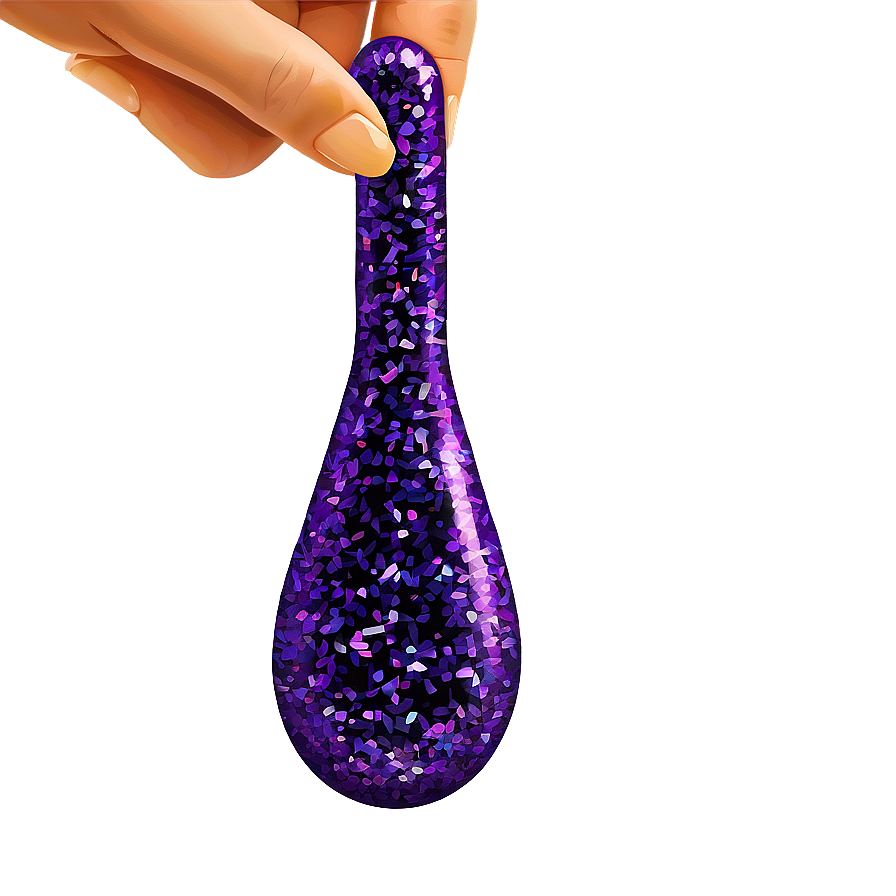 Deep Purple Glitter Png Pbg66