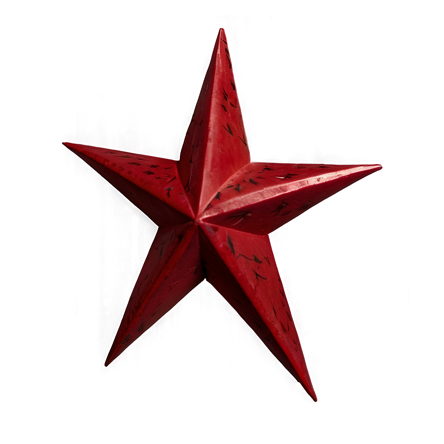 Deep Red Star PNG ihq PNG with transparent background