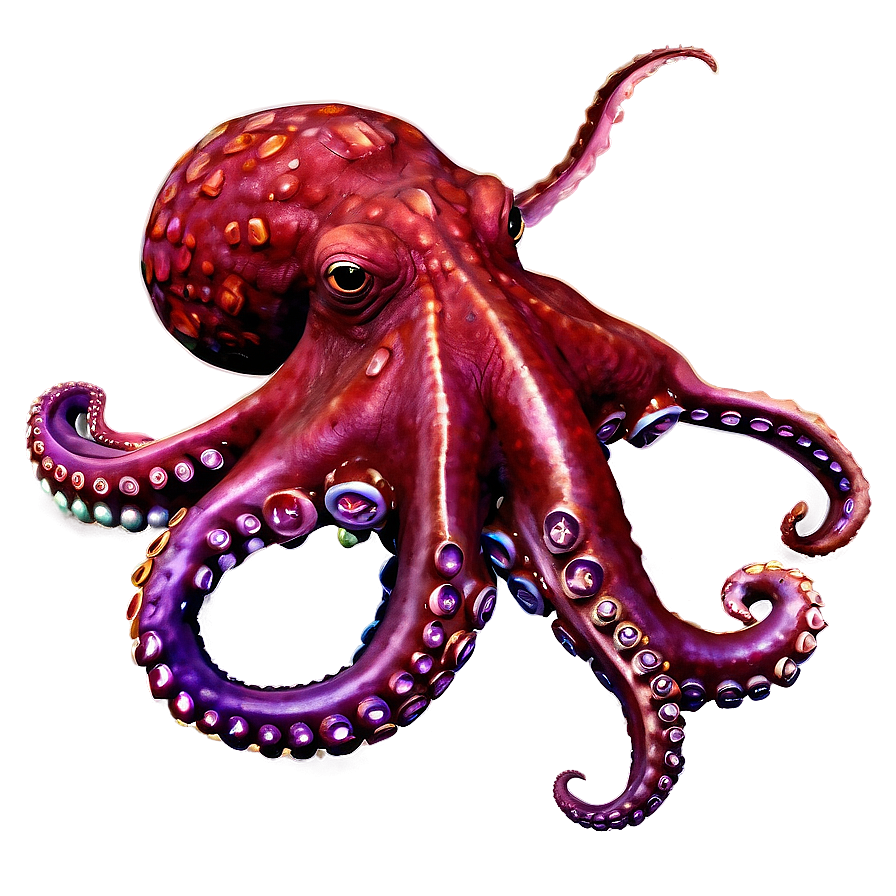 Deep Sea Octopus PNG amo35 PNG with transparent background