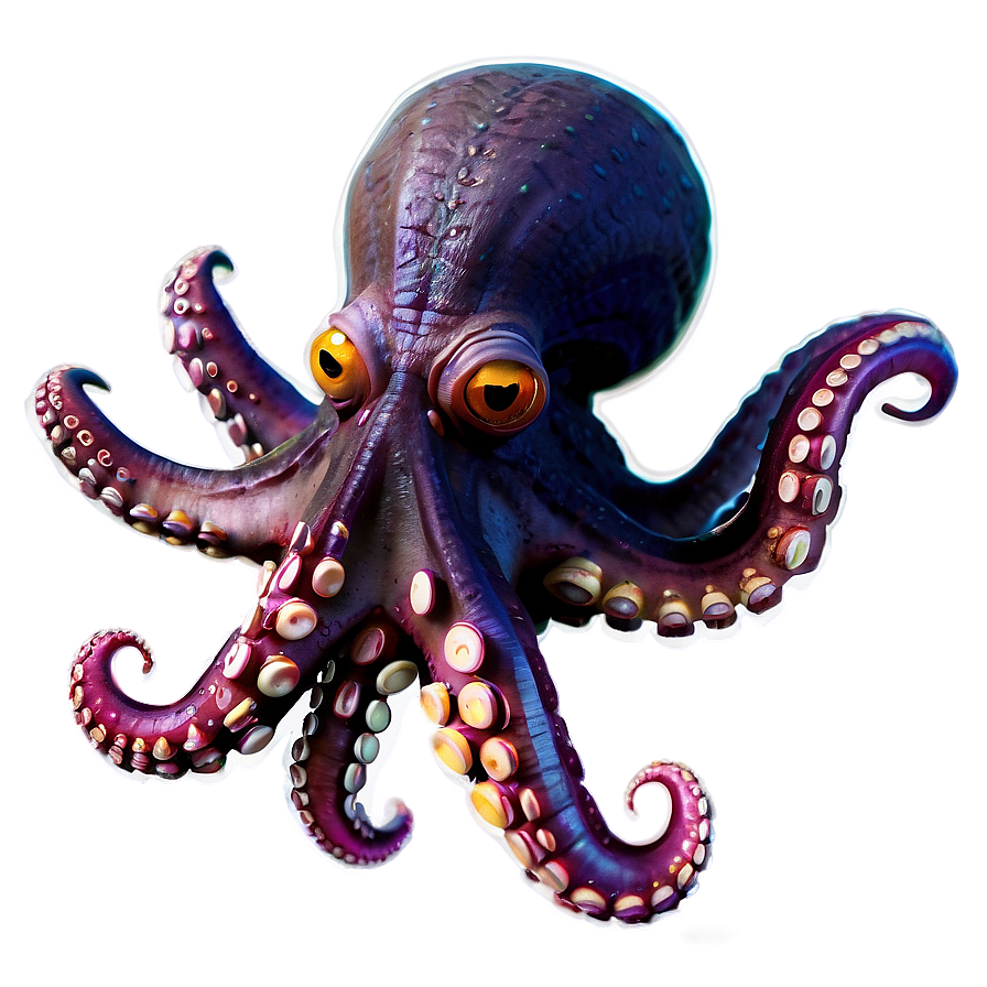 Deep Sea Octopus PNG xrs36 PNG with transparent background