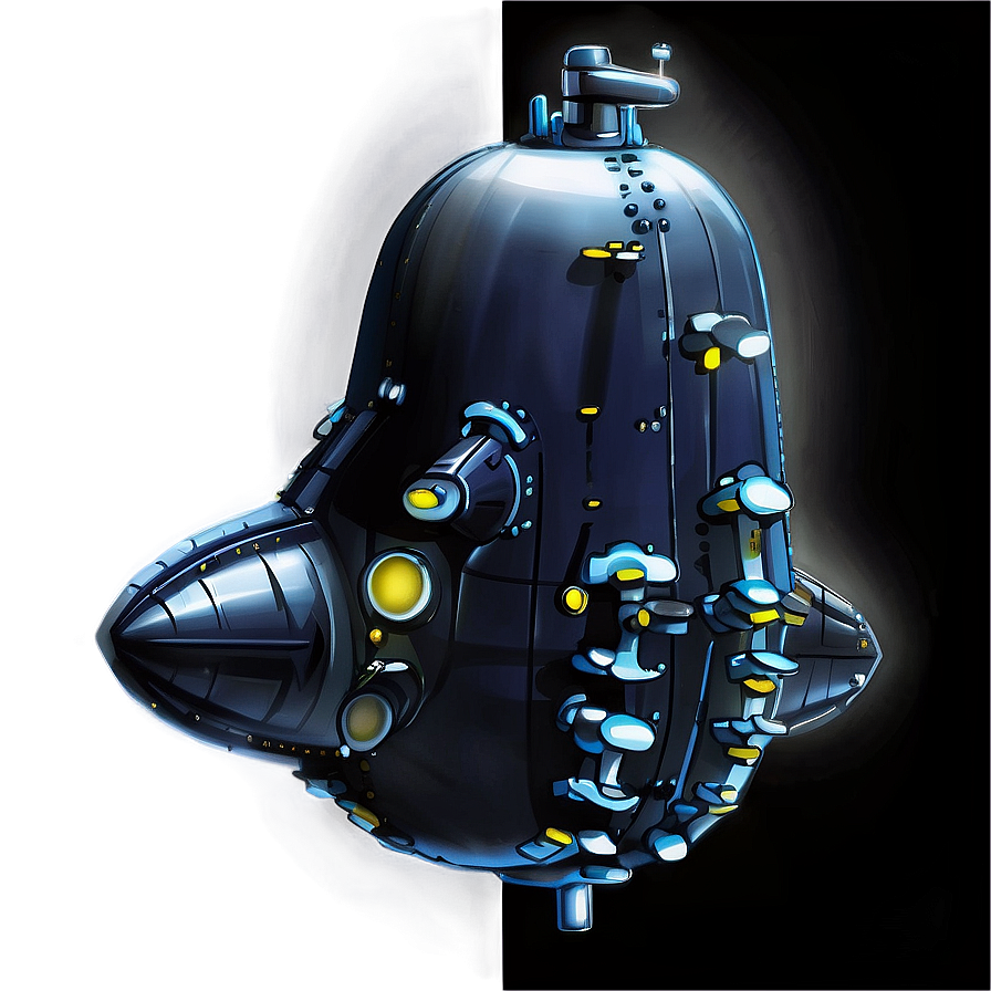 Deep Sea Submarine PNG ftu PNG with transparent background