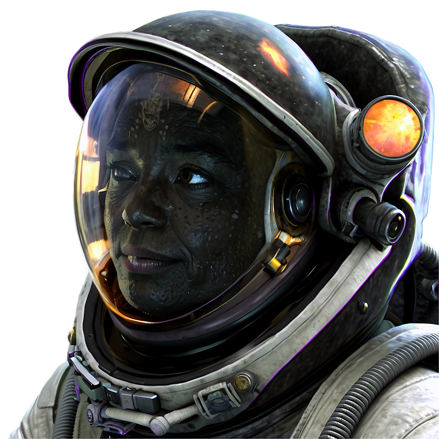 Deep Space Astronaut Png Utt