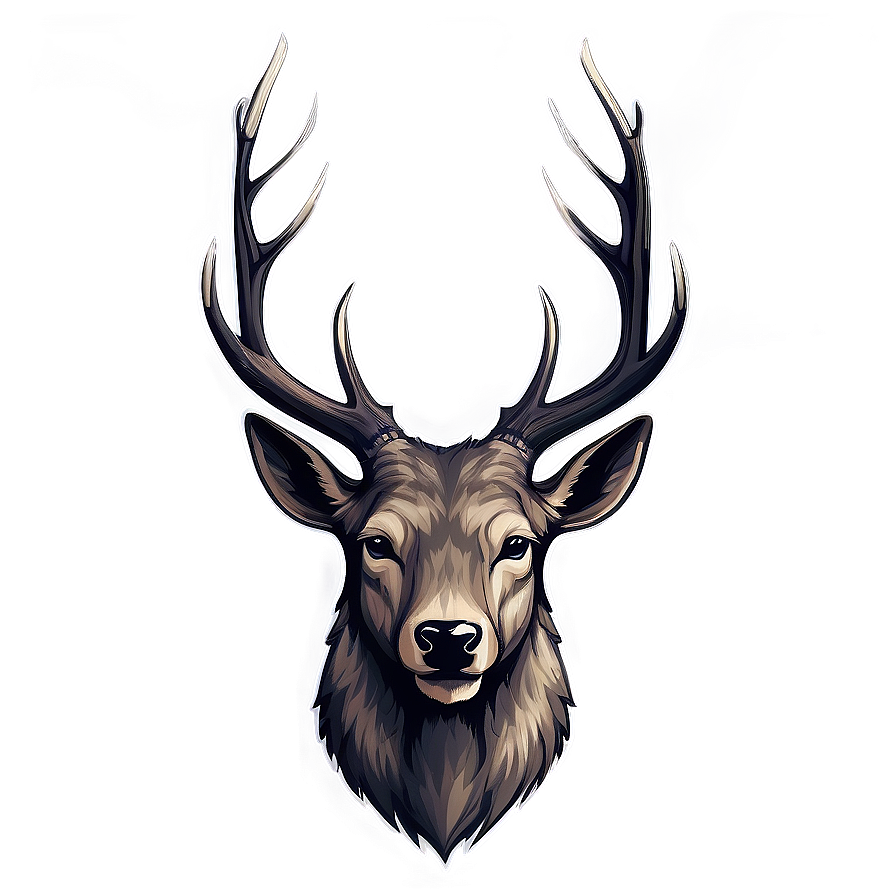 Deer Head Logo Png Vpk