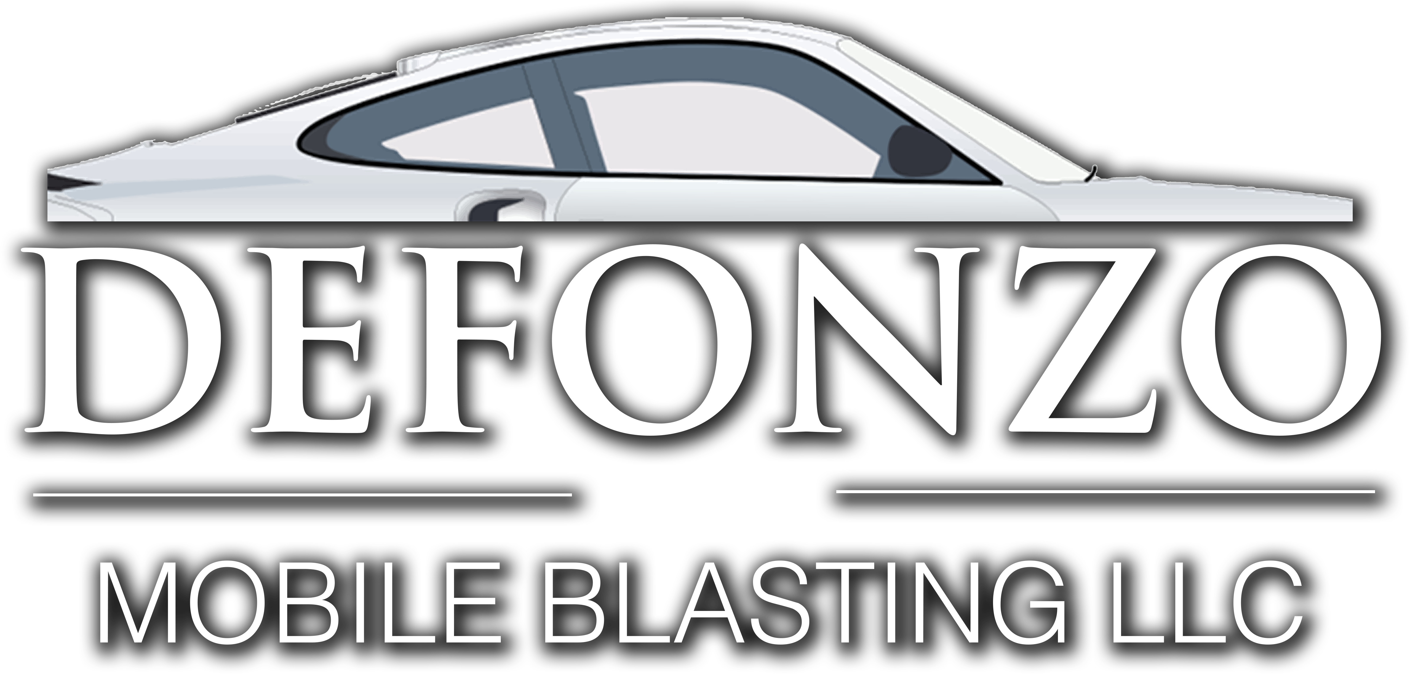 Defonzo Mobile Blasting Logo PNG with transparent background