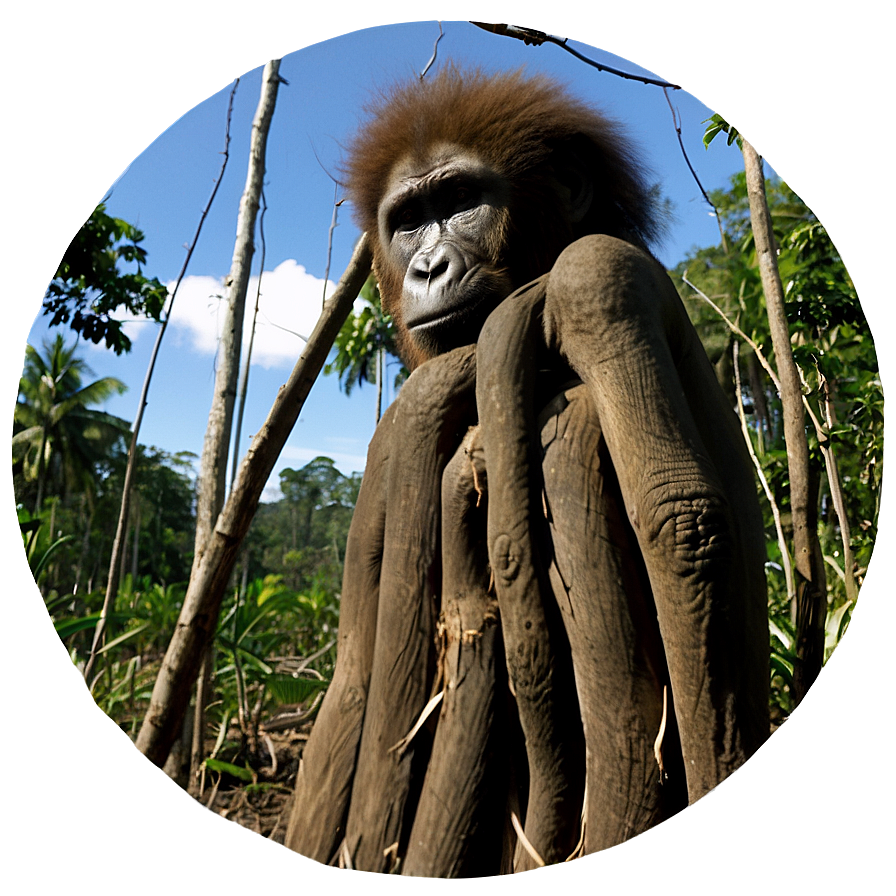 Deforestation And Animal Migration Png Rhx
