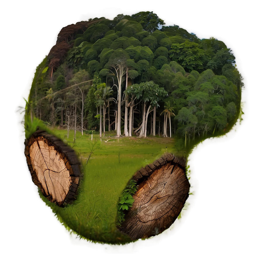 Deforestation Global Warming Connection Png Moi13