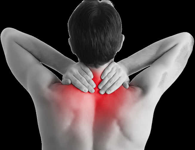 Dehydration Cramps Back Neck, HD Png Download PNG with transparent background