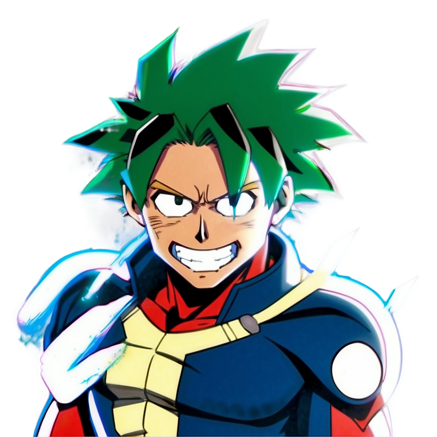 Deku and All Might PNG bml PNG with transparent background