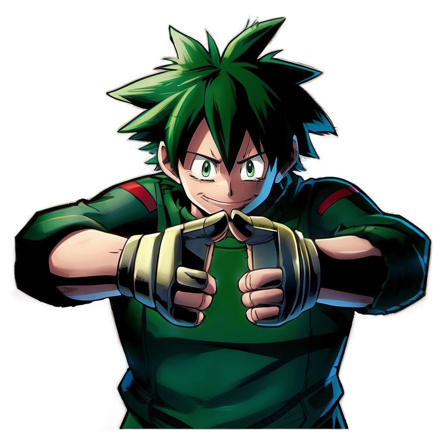 Deku Emotional Moment PNG rfr PNG with transparent background