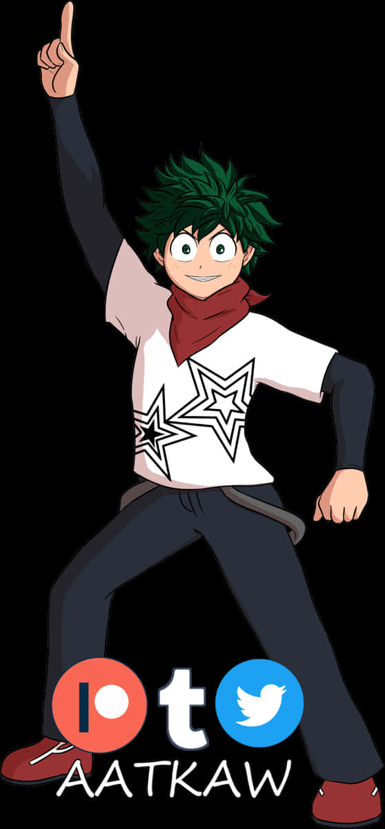 Deku My Hero Academia Pose