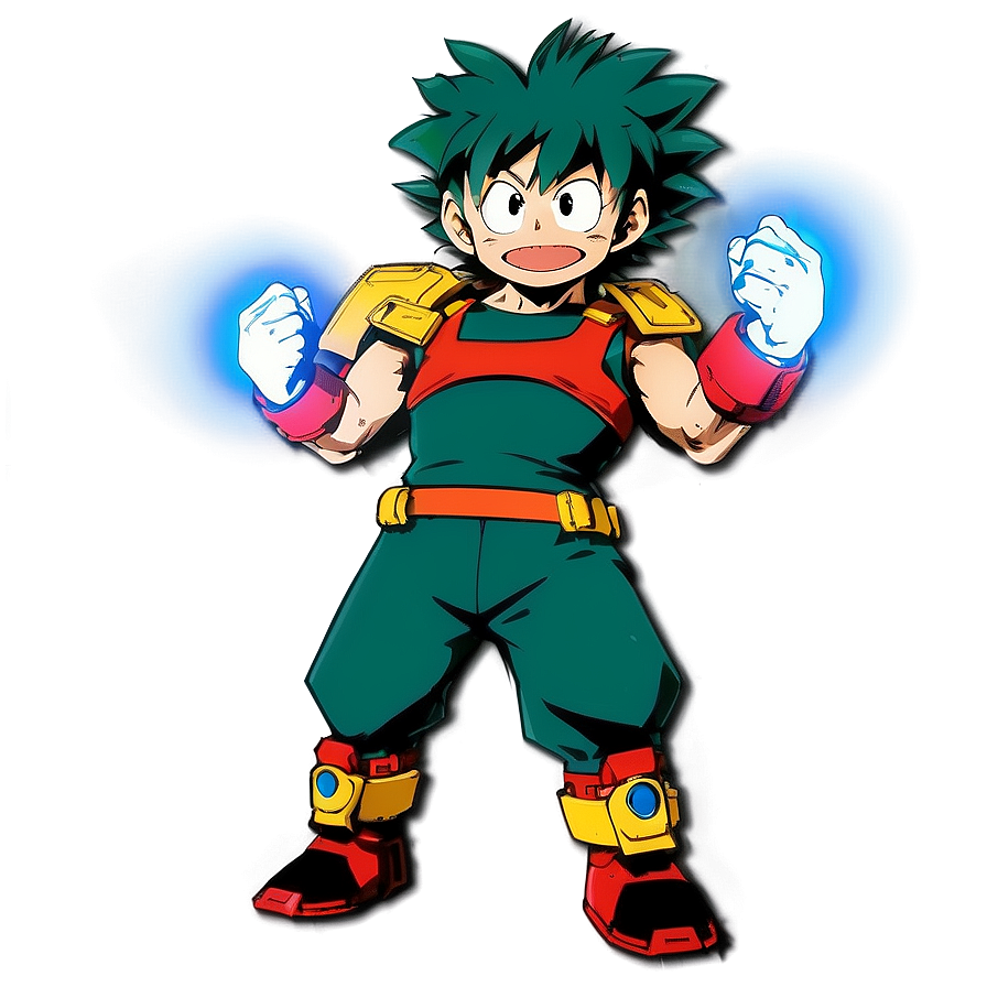 Deku Training Gear PNG qbm49 PNG with transparent background