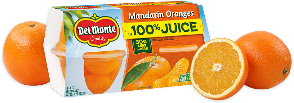 Del Monte Mandarin Oranges Packaging