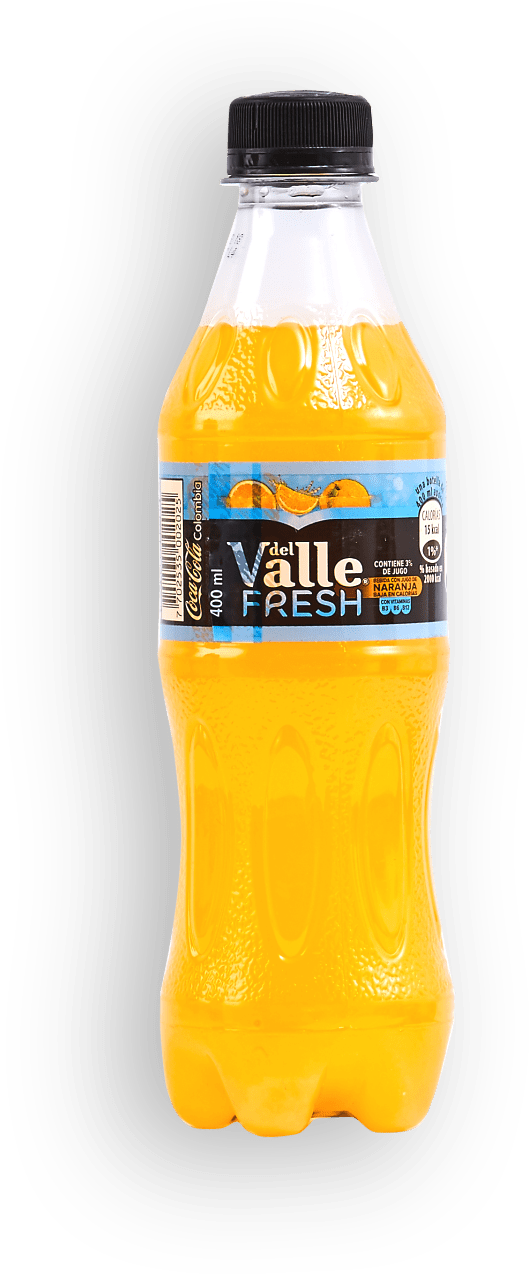 Del Valle Fresh Orange Juice Bottle