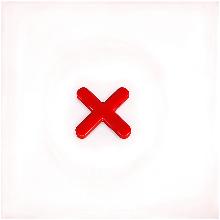 Delete Red X Graphic Png Aiy20